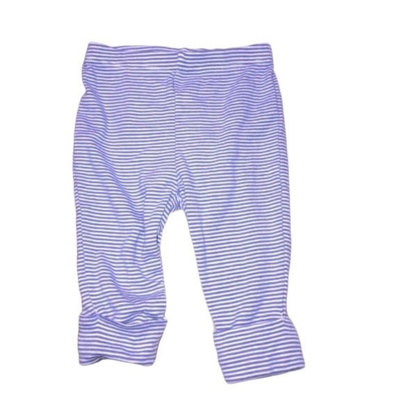 Carter's Other - Carter’s 3 Months Adorable Blue Striped Star Cuffed Pants